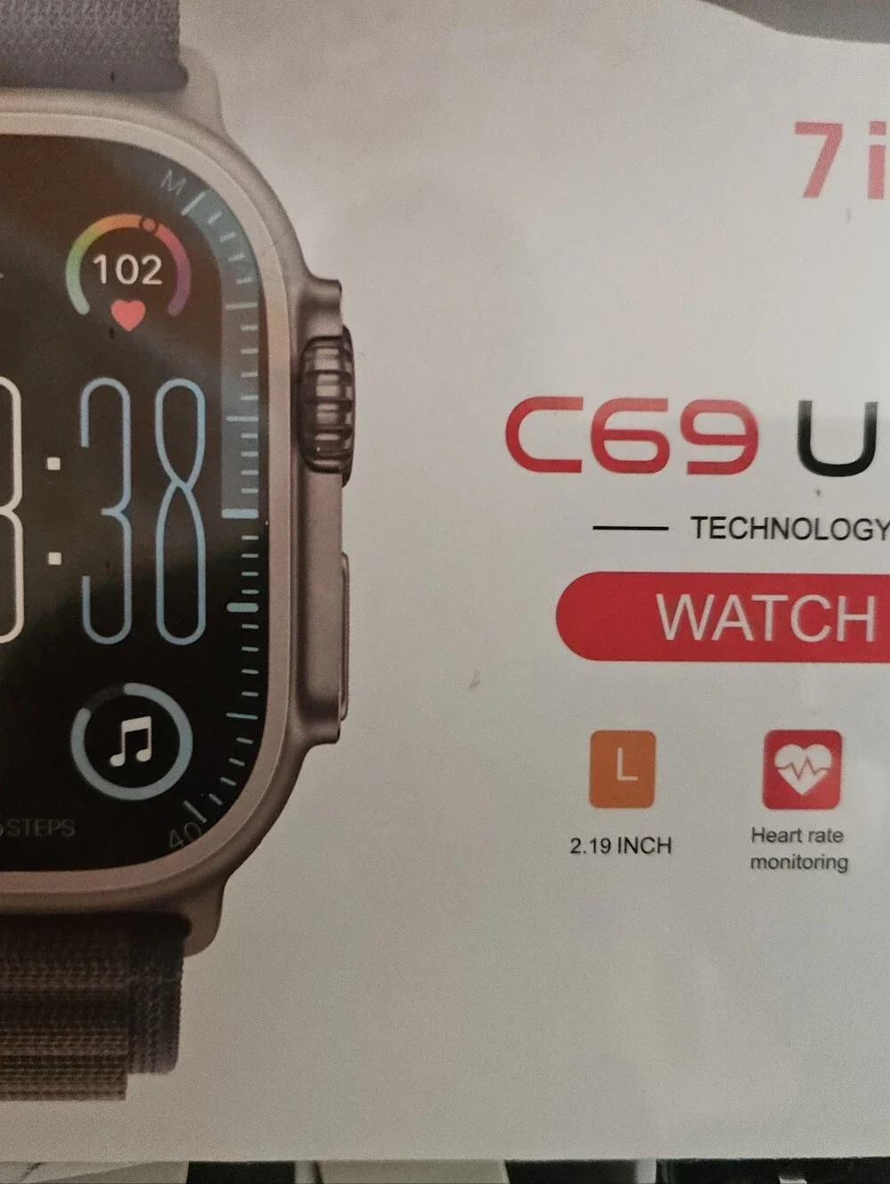 Ultra Smartwatch - Rose Pink